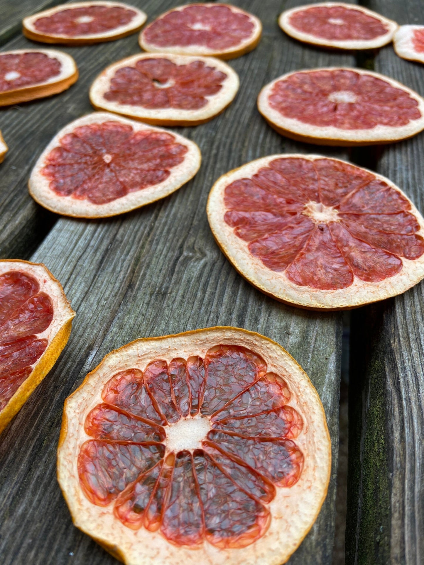getrocknete Grapefruitscheiben