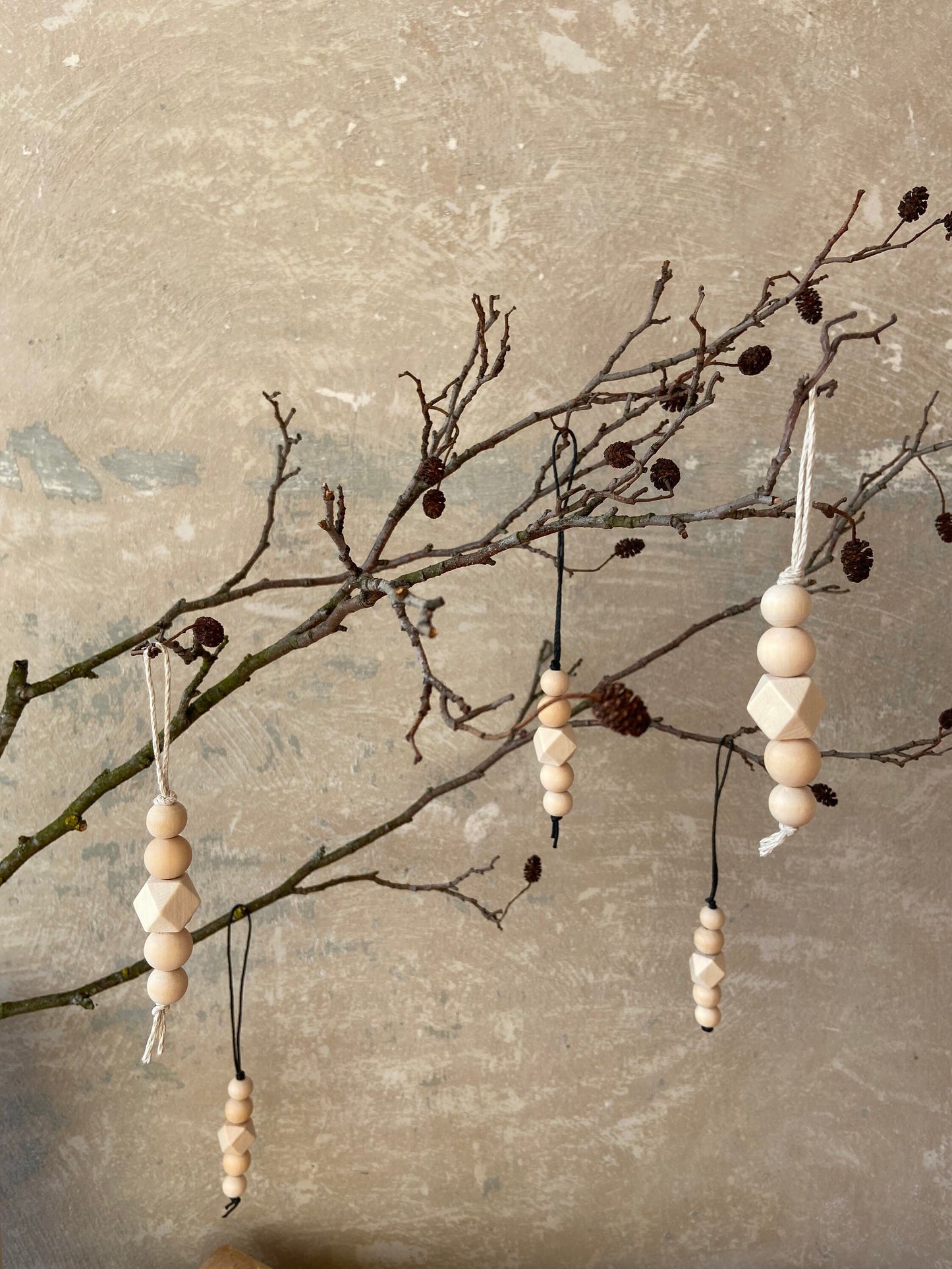 Anhänger | Holzperlen | Ostern | Weihnachten | Frühling | Deko |