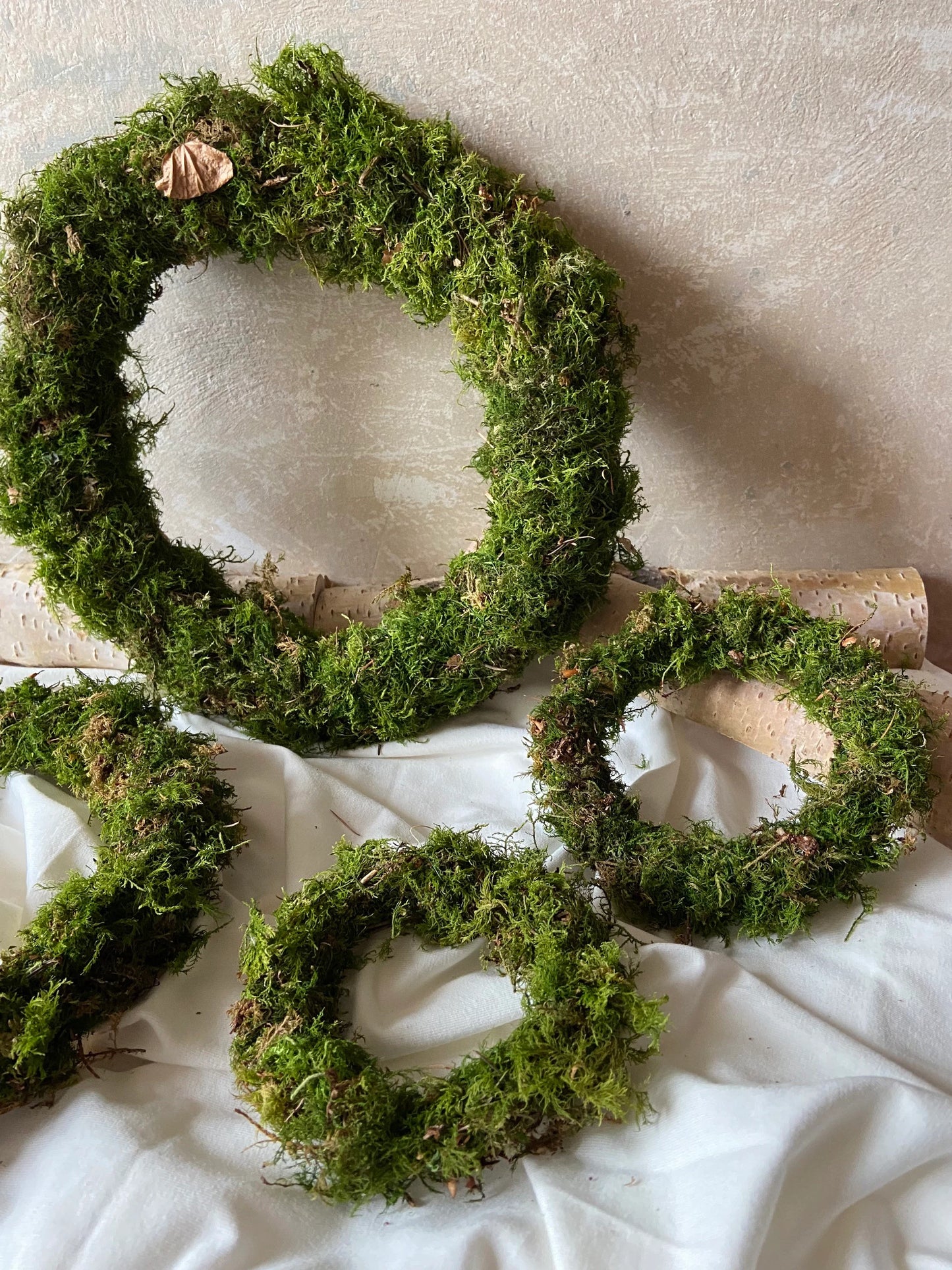 Mooskranz | Moosring | Osterdekoration | Tischdekoration | Frühlingsdeko | Moos | Osternest