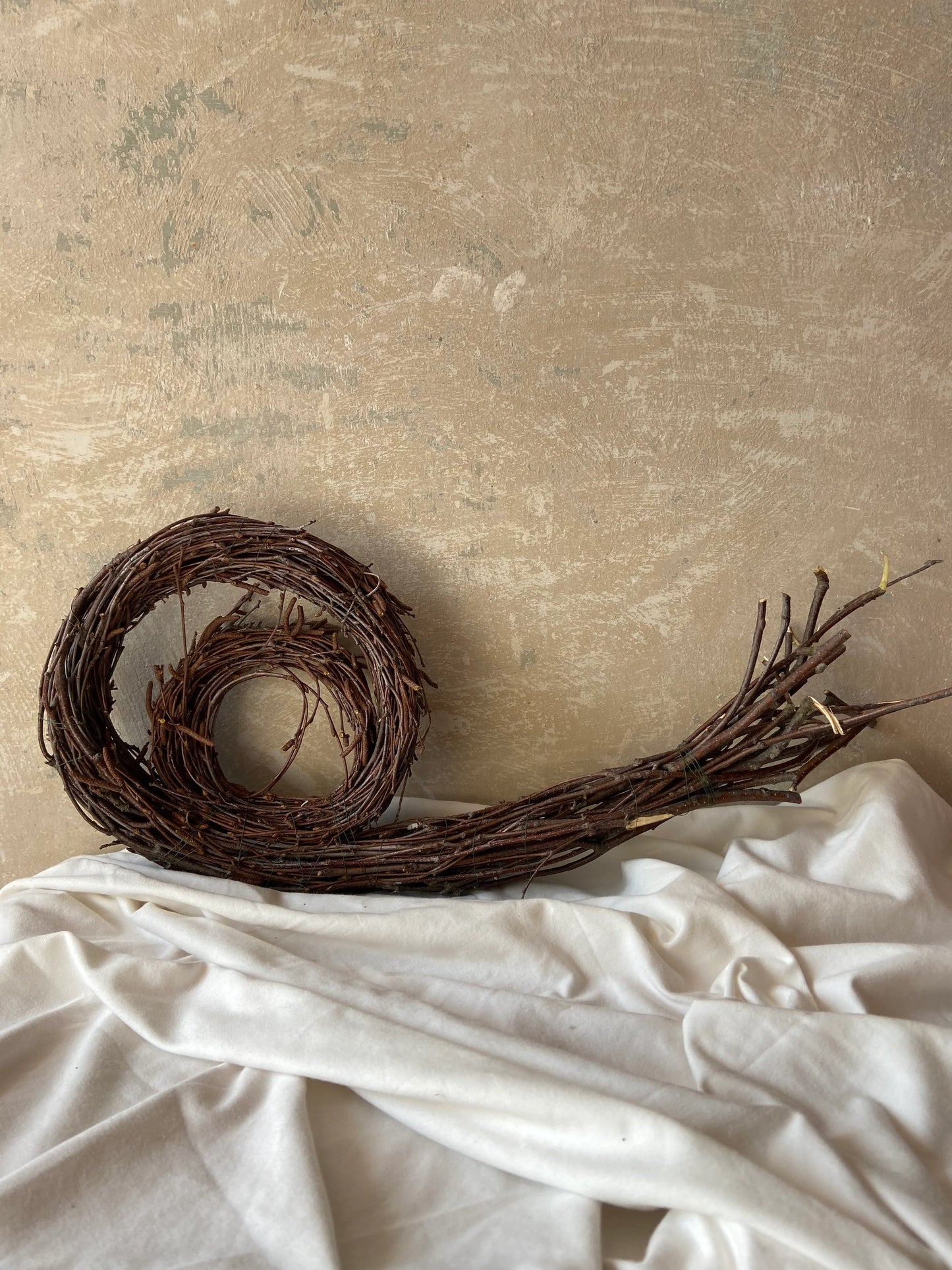 Schnecke aus Birkenzweigen | Birke | Birkenreisig | Gartendeko | Schnecke | Naturdeko | Outdoor Schmuck | Schöner Wohnen