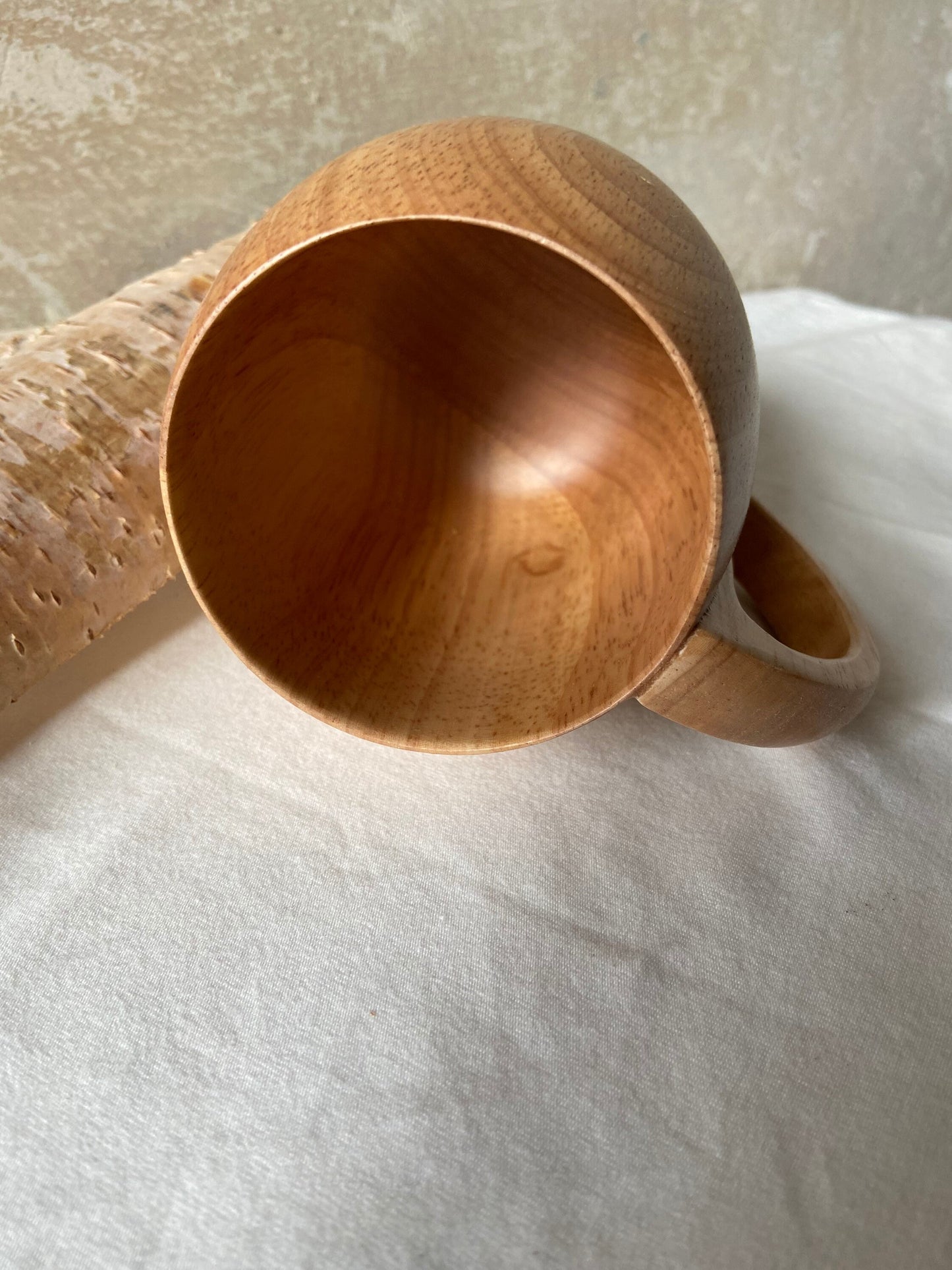 Birkenholz Becher | Bierkrug | Wander Accsessoir | Hiking | Camping | Natur verbunden | Tasse | Kuksa | Geschenkidee | Trekking