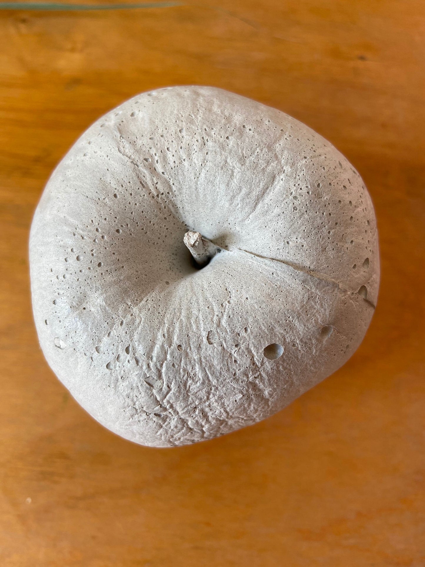 Apfel aus Beton | Betonapfel | Tischdekoration | Herbstdeko | Apfel | Beton | grau