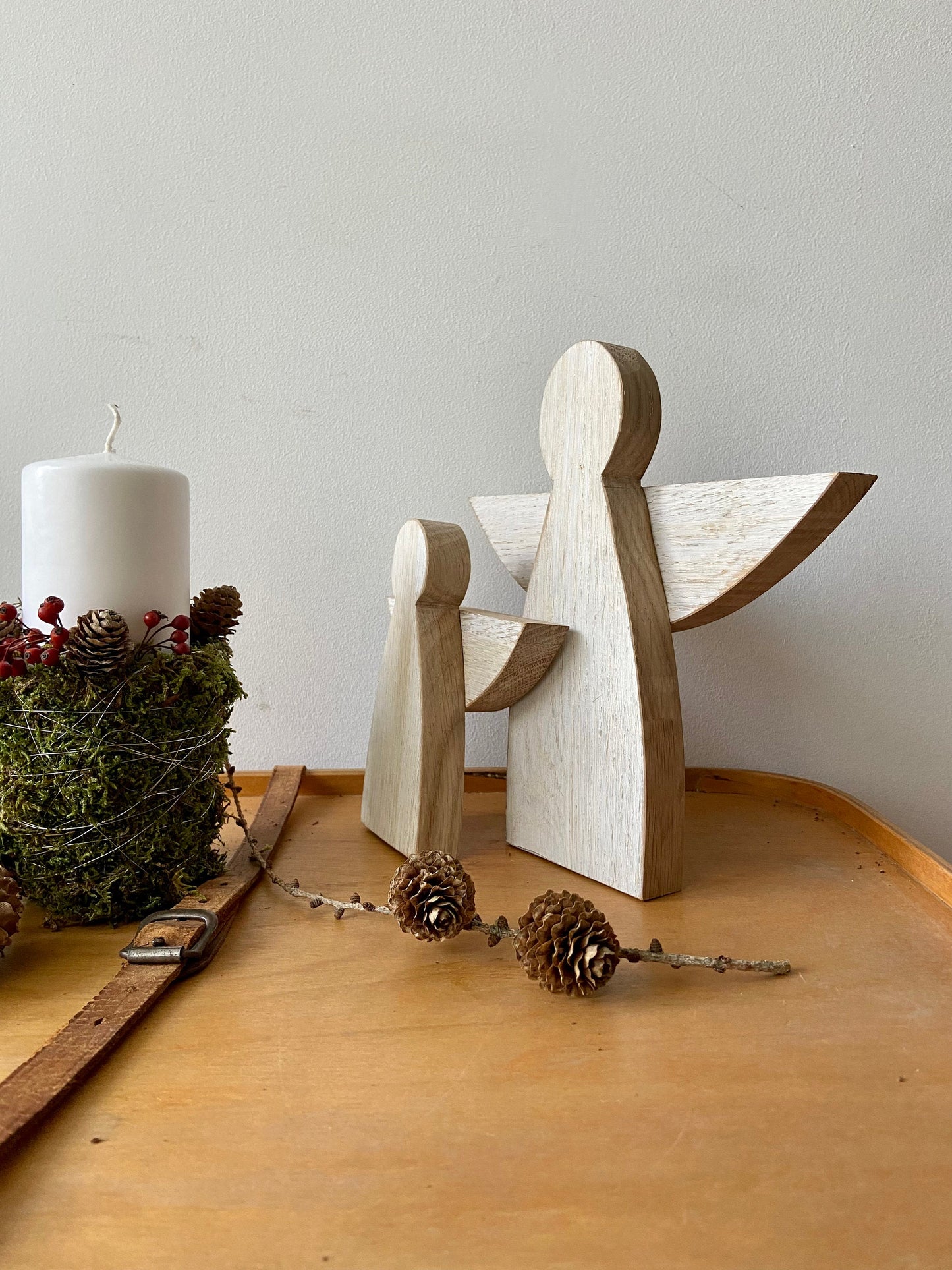 Engel | Holz | Weihnachtsengel | Adventsdeko | Weihnachtsdekoration | weiß | Shabby Optik | Weihnachten | Schutzengel | Christkind