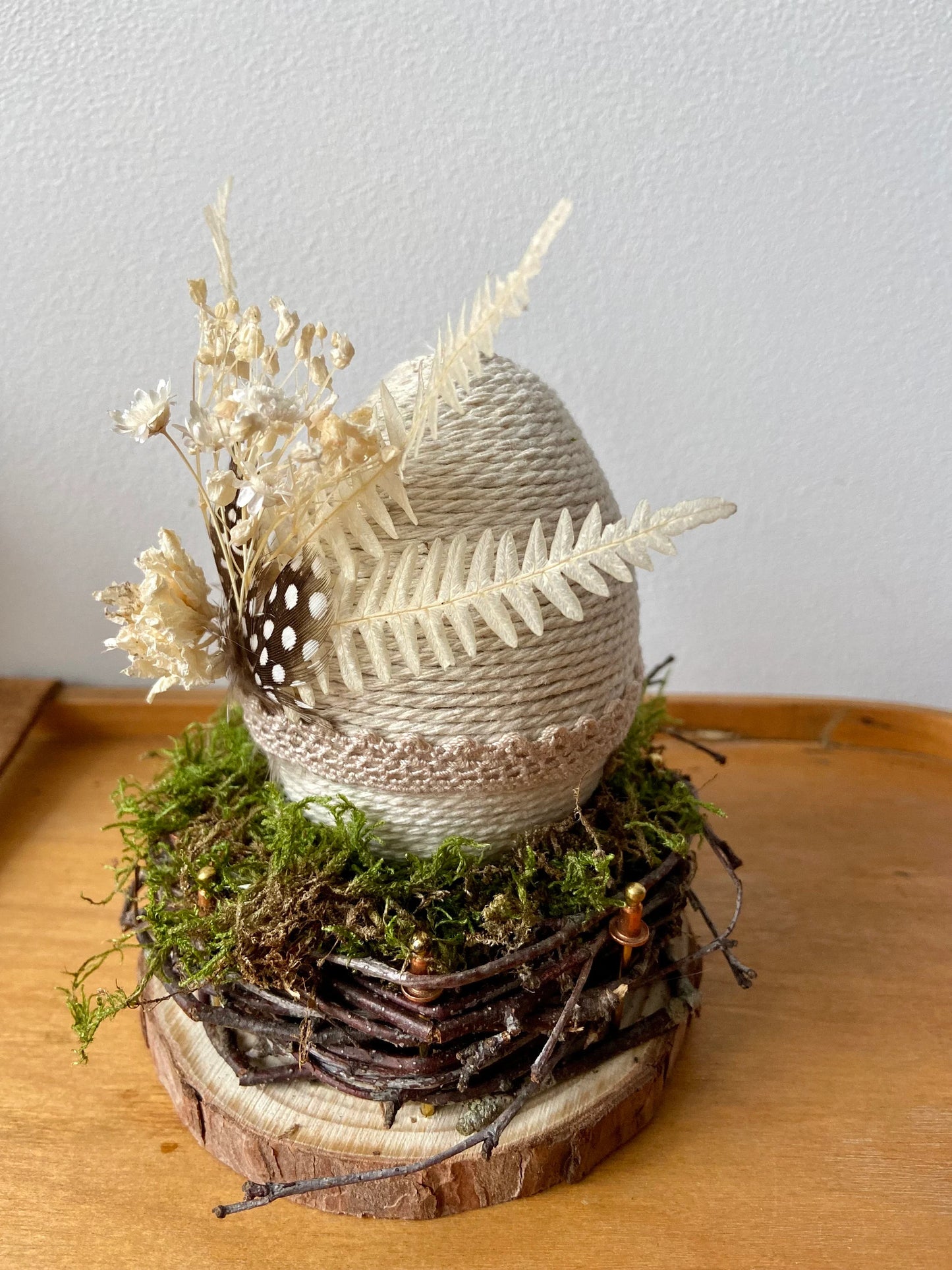 Boho-Osterei | Ei | Garnei | Boho | Ostern | Ostertisch | Osterdeko | Deko | Tischdeko