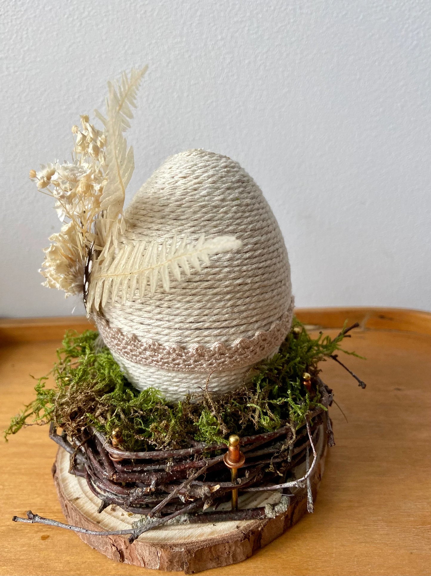 Boho-Osterei | Ei | Garnei | Boho | Ostern | Ostertisch | Osterdeko | Deko | Tischdeko