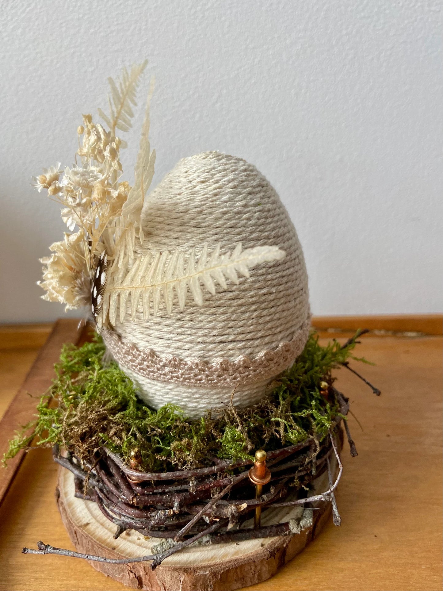 Boho-Osterei | Ei | Garnei | Boho | Ostern | Ostertisch | Osterdeko | Deko | Tischdeko