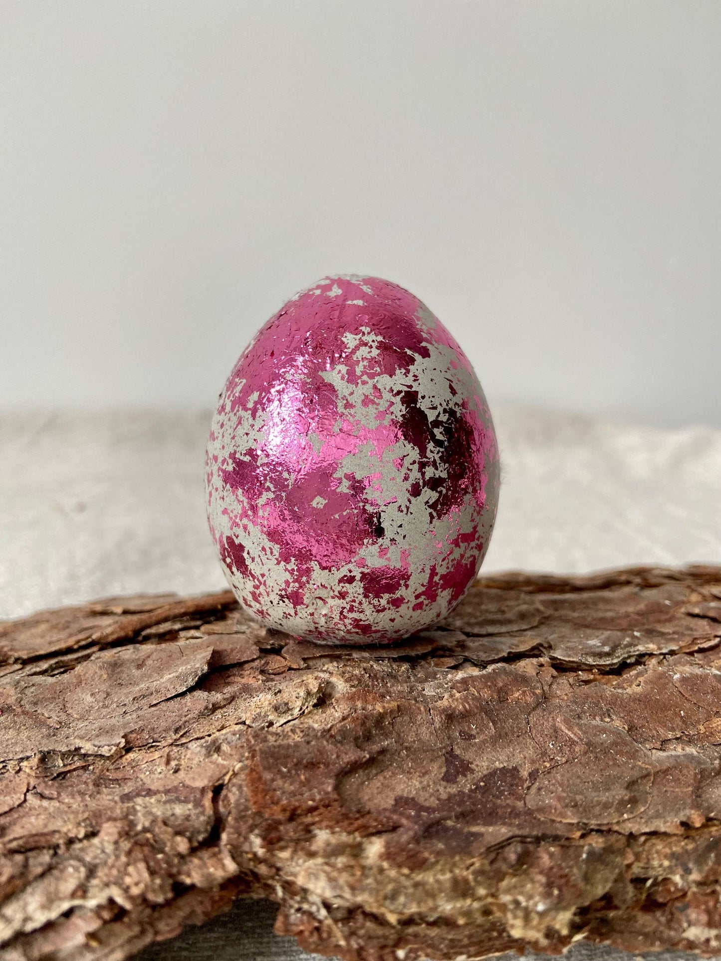 Betonei mit pinkem Blattgold | Osterei | Goldei | Ostern | Ostertisch | Osterdeko | Deko | Einladung | Tischdeko | Frühling| Beton | Ei