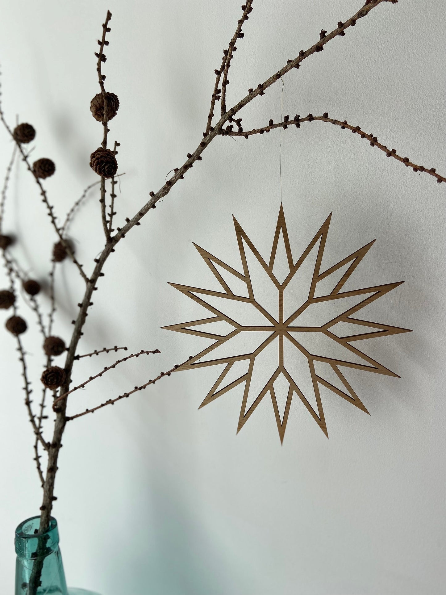 Stern | Weihnachtsstern | Holzstern | Weihnachten | Advent | Weihnachtsdeko | Deko | Fensterdeko | Anhänger | Adventsdeko