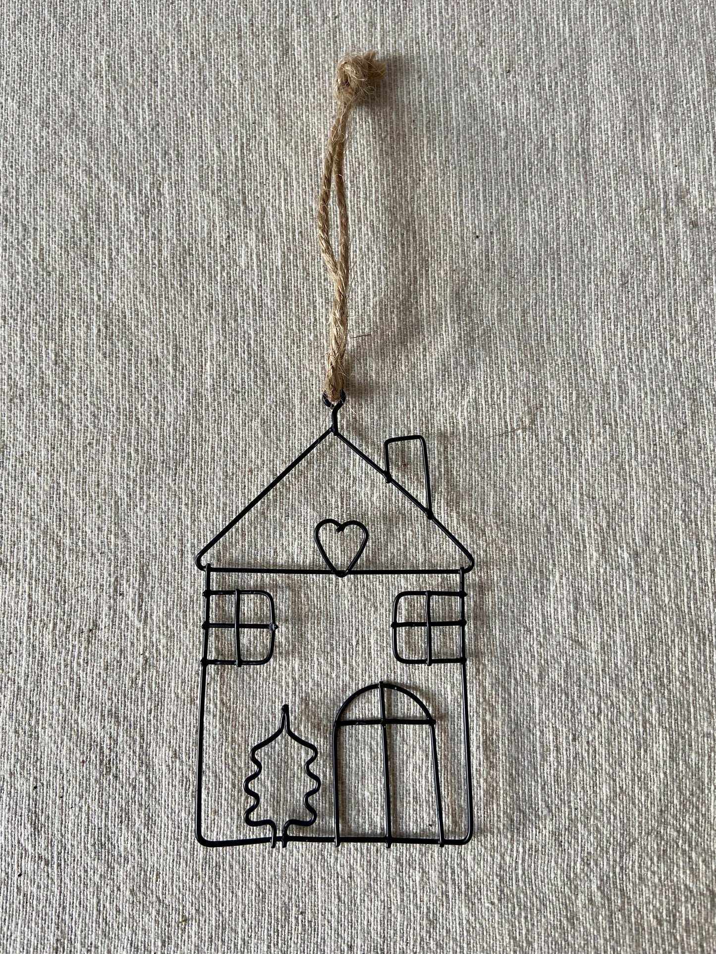 Haus | Weihnachtshaus | Metallhaus | Weihnachten | Advent | Weihnachtsdeko | Fensterdeko | Anhänger | Adventsdeko | Christbaumschmuck