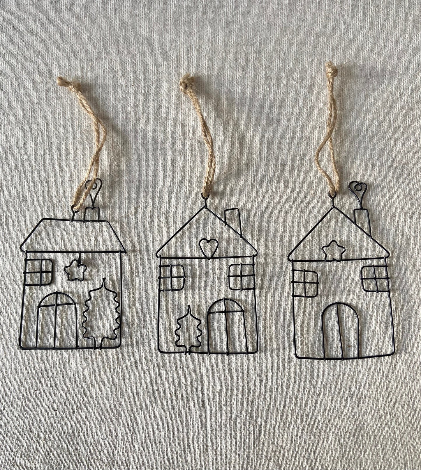 Haus | Weihnachtshaus | Metallhaus | Weihnachten | Advent | Weihnachtsdeko | Fensterdeko | Anhänger | Adventsdeko | Christbaumschmuck