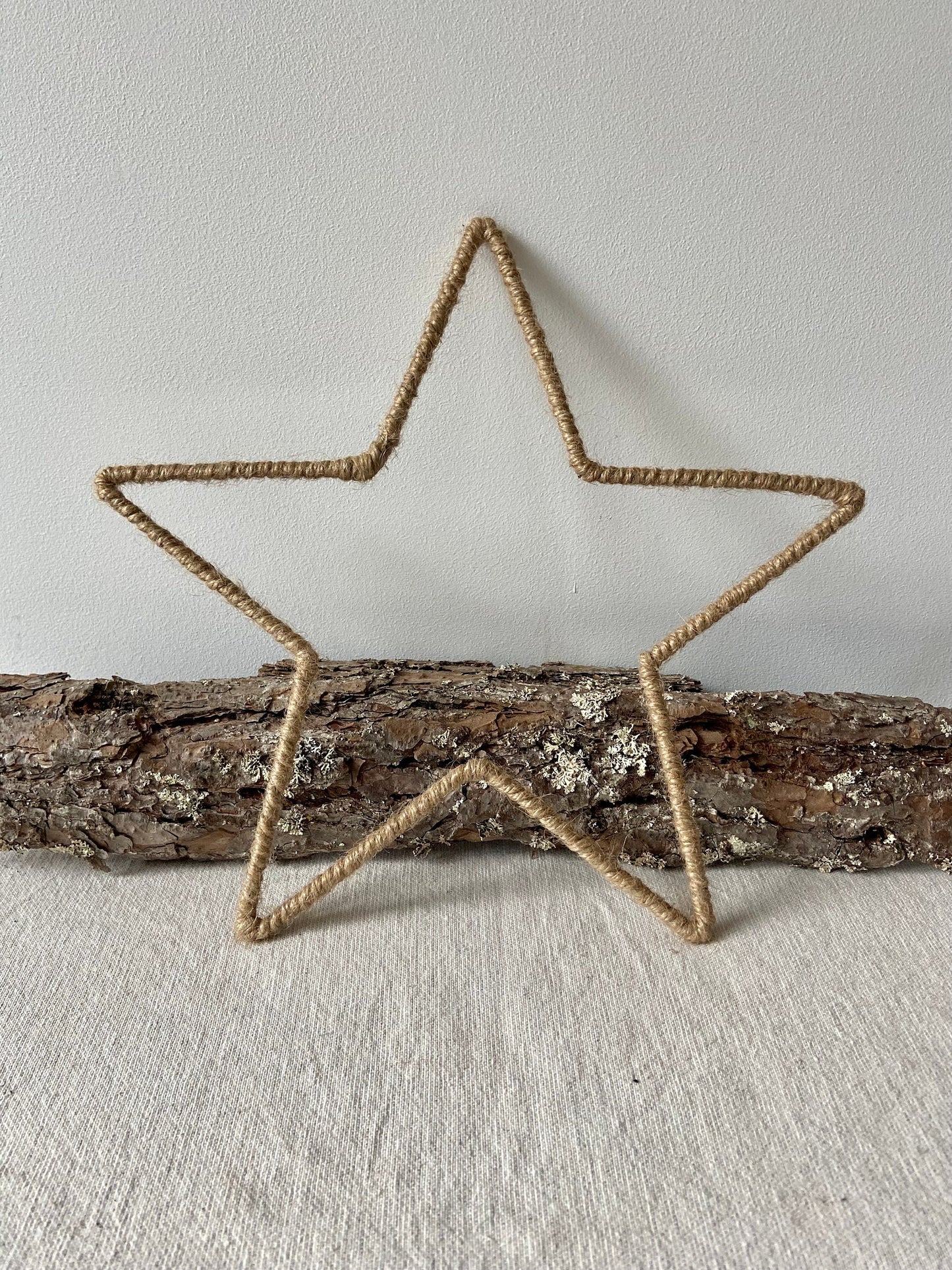 Stern | Weihnachtsstern | Jutestern| Weihnachten | Advent | Weihnachtsdeko | Deko | Fensterdeko | Anhänger | Adventsdeko