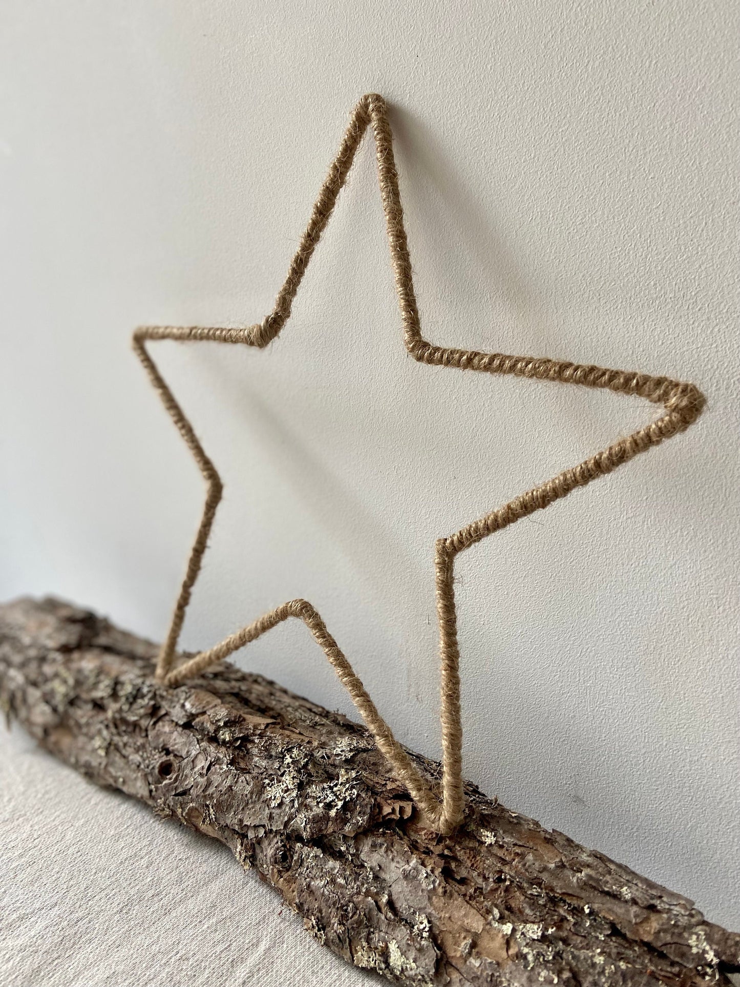 Stern | Weihnachtsstern | Jutestern| Weihnachten | Advent | Weihnachtsdeko | Deko | Fensterdeko | Anhänger | Adventsdeko