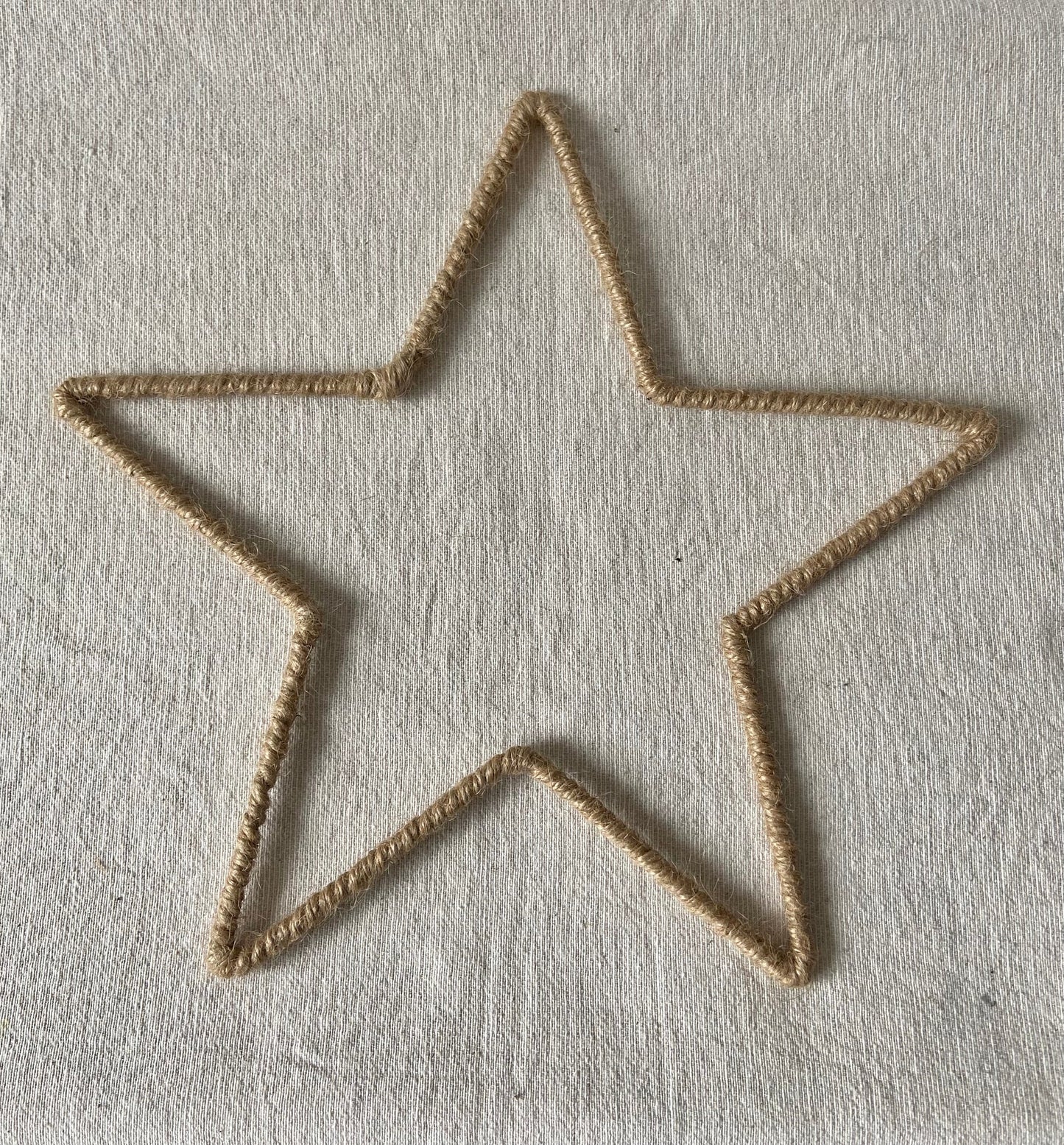 Stern | Weihnachtsstern | Jutestern| Weihnachten | Advent | Weihnachtsdeko | Deko | Fensterdeko | Anhänger | Adventsdeko