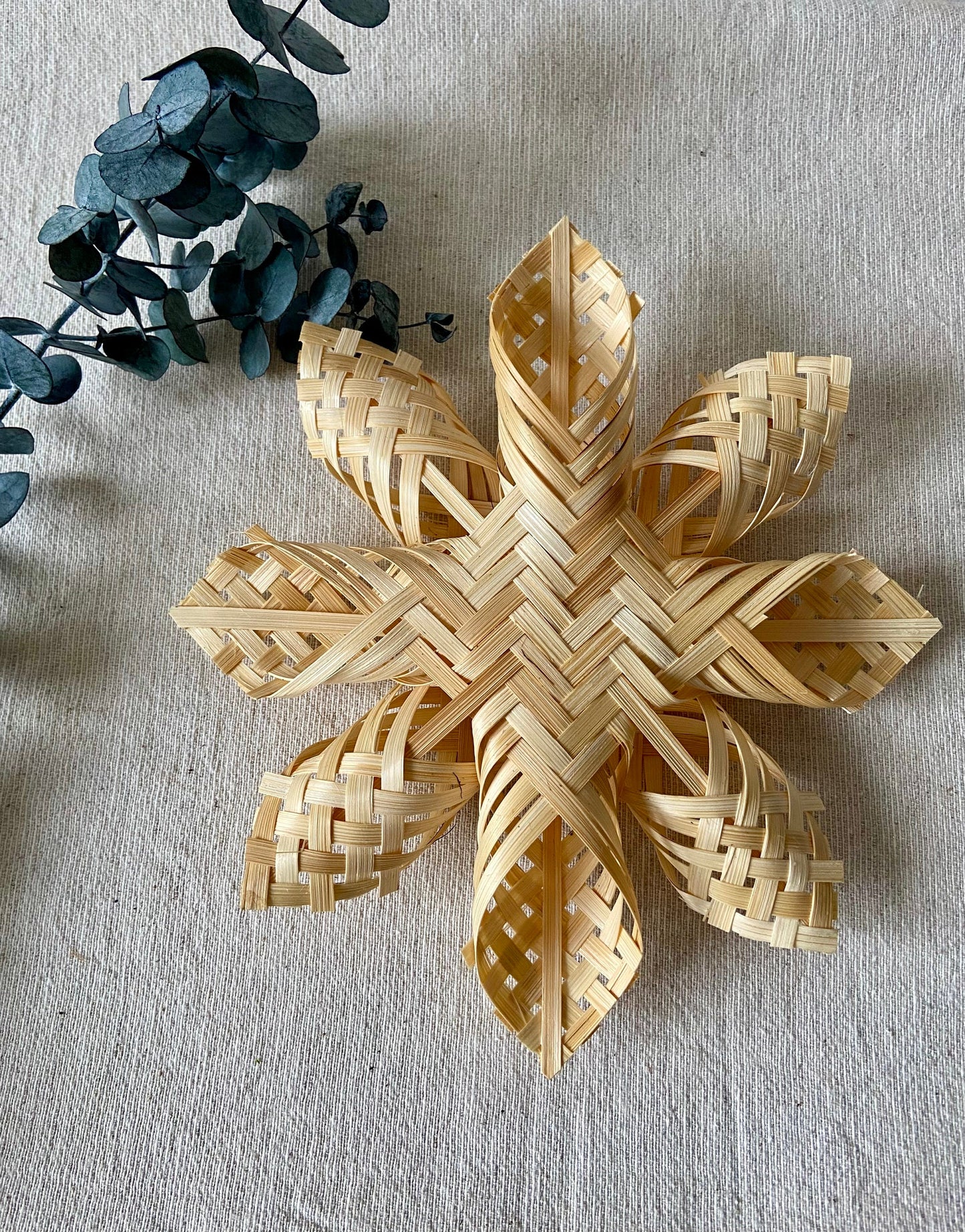 Stern | Weihnachtsstern | Bambusstern | Weihnachten | Advent | Weihnachtsdeko | Deko | Fensterdeko | Anhänger | Adventsdeko