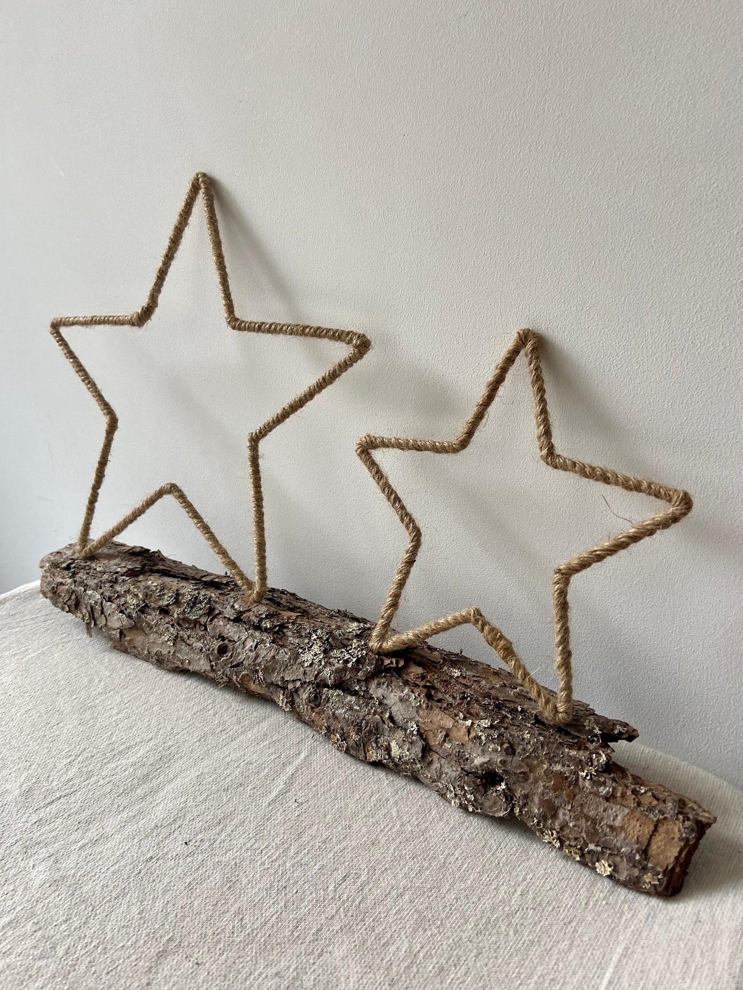 Stern | Weihnachtsstern | Jutestern| Weihnachten | Advent | Weihnachtsdeko | Deko | Fensterdeko | Anhänger | Adventsdeko
