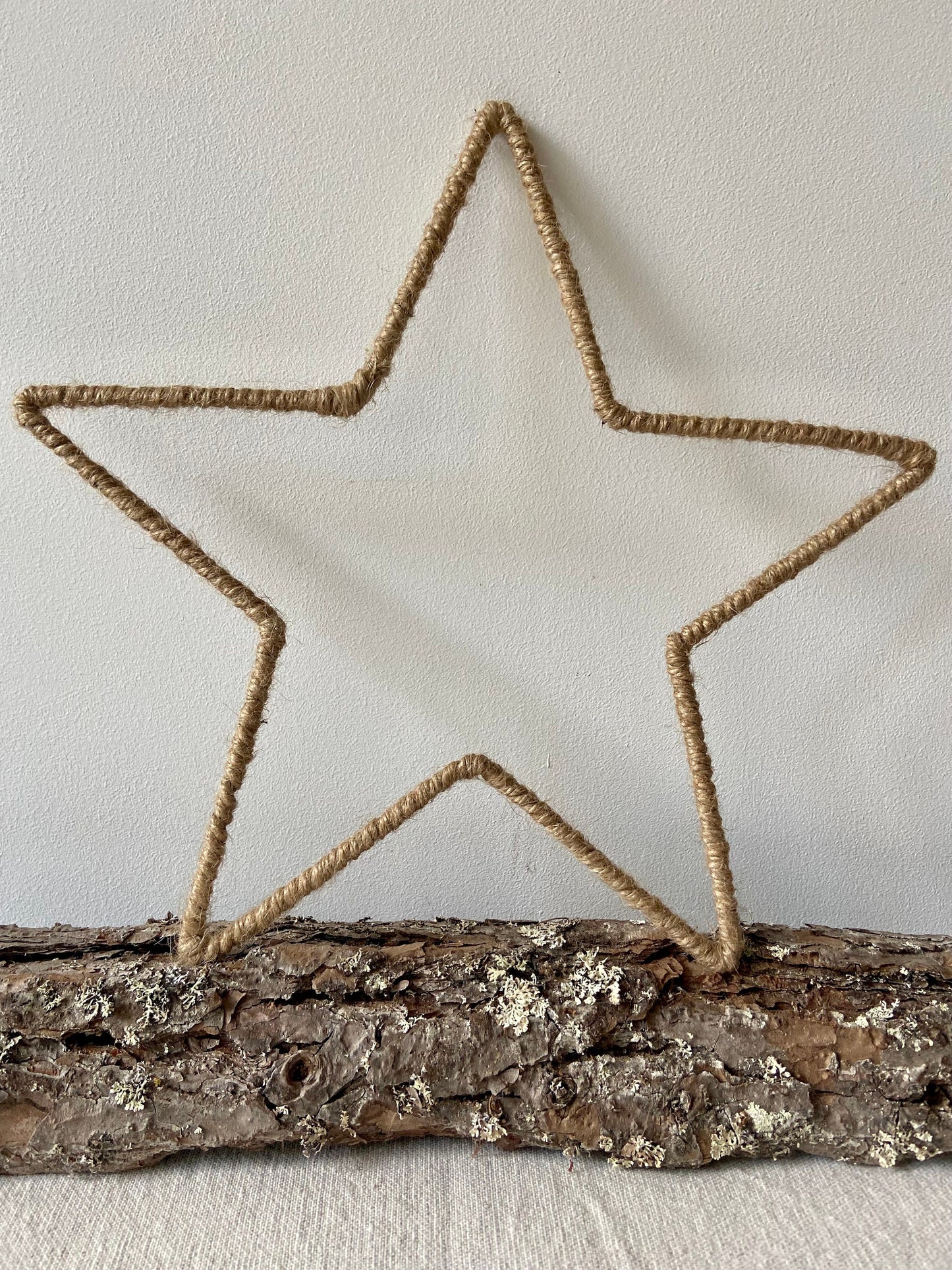 Stern | Weihnachtsstern | Jutestern| Weihnachten | Advent | Weihnachtsdeko | Deko | Fensterdeko | Anhänger | Adventsdeko