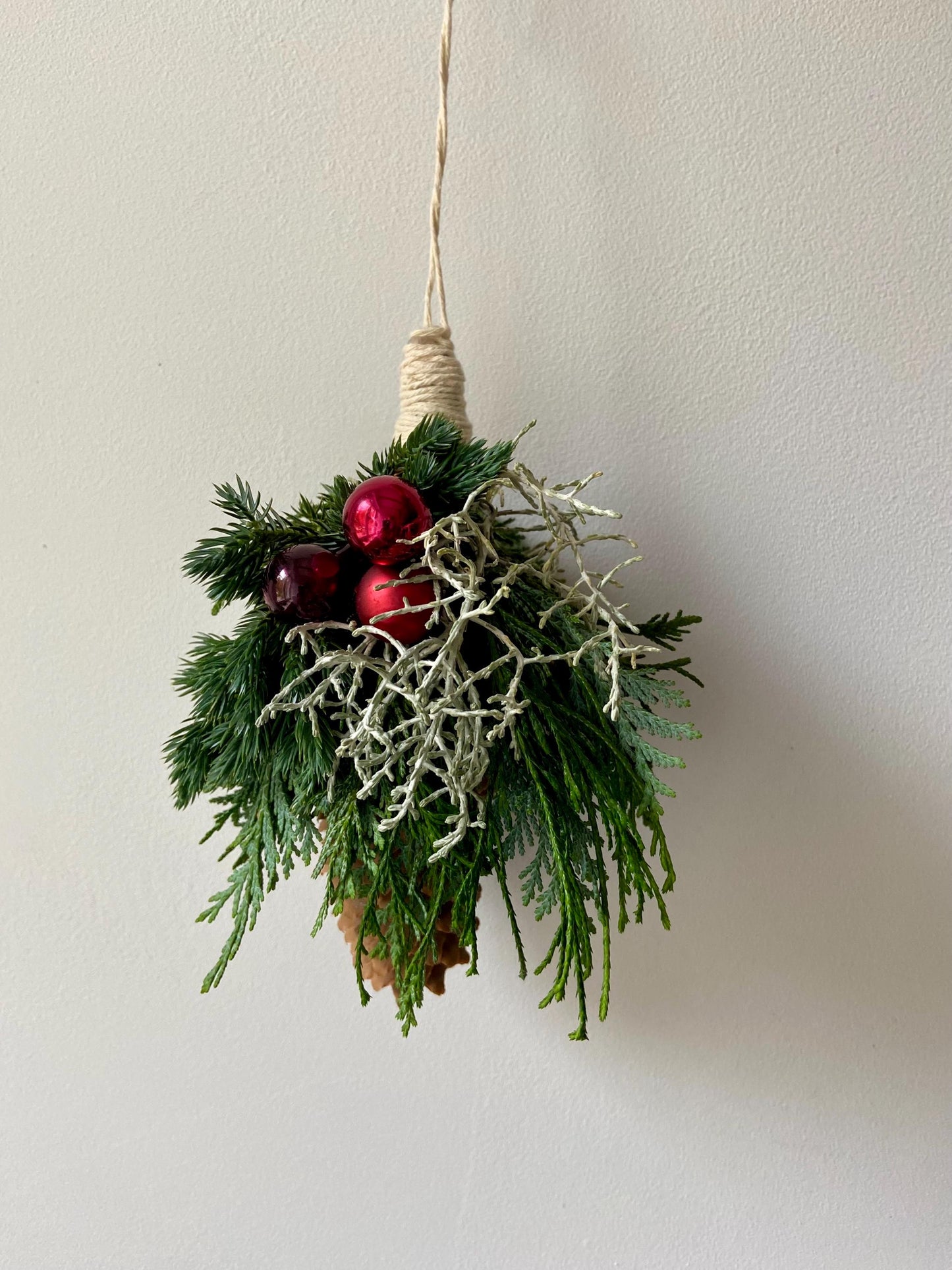Weihnachtszapfen | Baumanhänger | Weihnachten | Herbst | Advent | Baumschmuck | Christbaum | Fensterdeko | Kugeln | fisches Grün