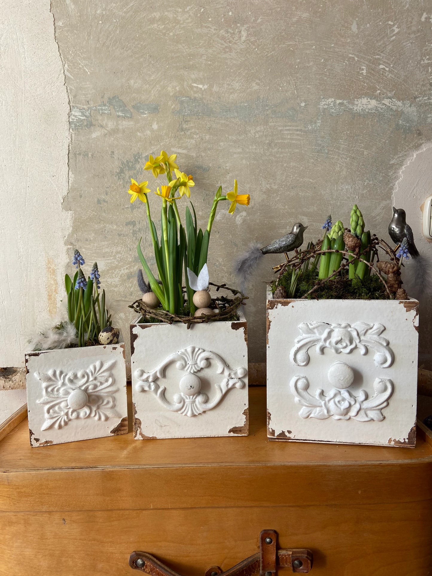 Pflanzschublade | Shabby-Look | verschiedene Größen