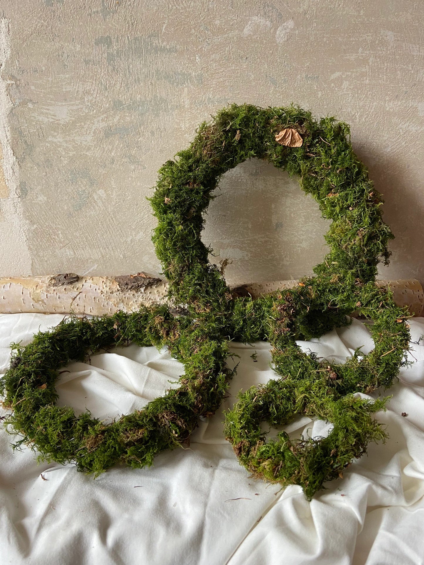 Mooskranz | Moosring | Osterdekoration | Tischdekoration | Frühlingsdeko | Moos | Osternest
