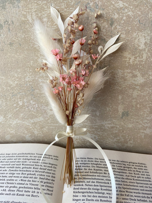 Trockenblumenstrauß | klein | rosa