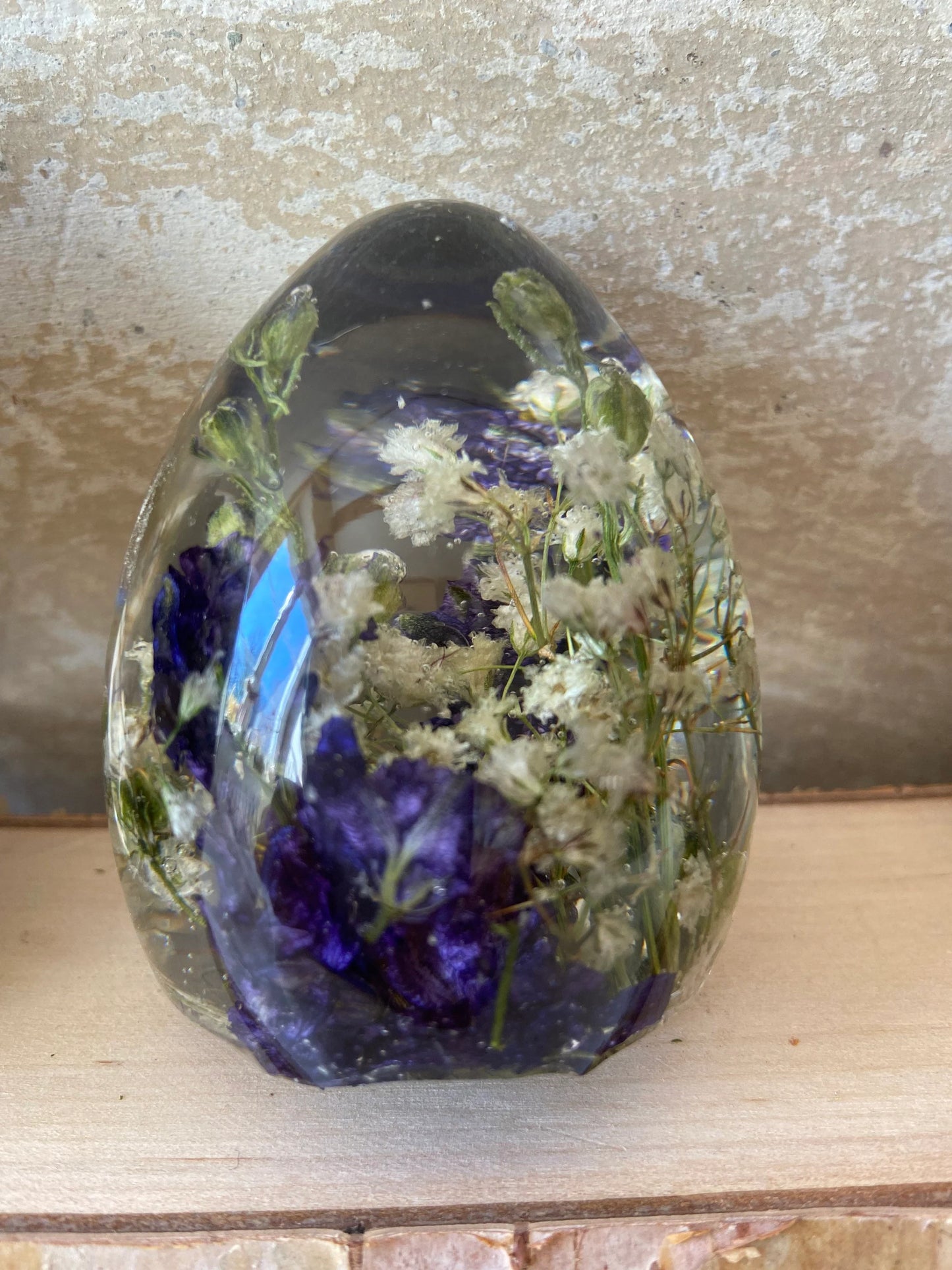 Osterei | Blütenei | Epoxi | getrocknete Blüten | Ostern | Ostertisch | Osterdeko |Trockenblumen | Tischdeko