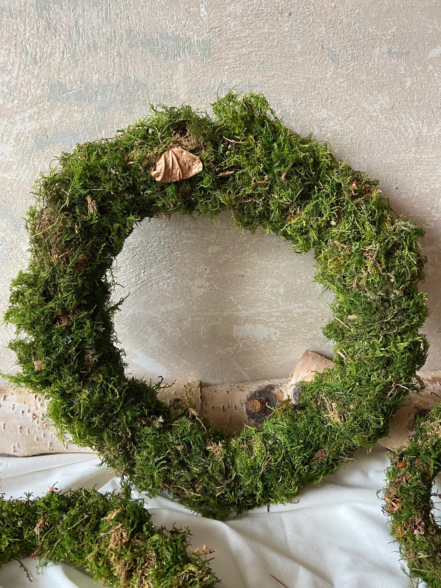 Mooskranz | Moosring | Osterdekoration | Tischdekoration | Frühlingsdeko | Moos | Osternest