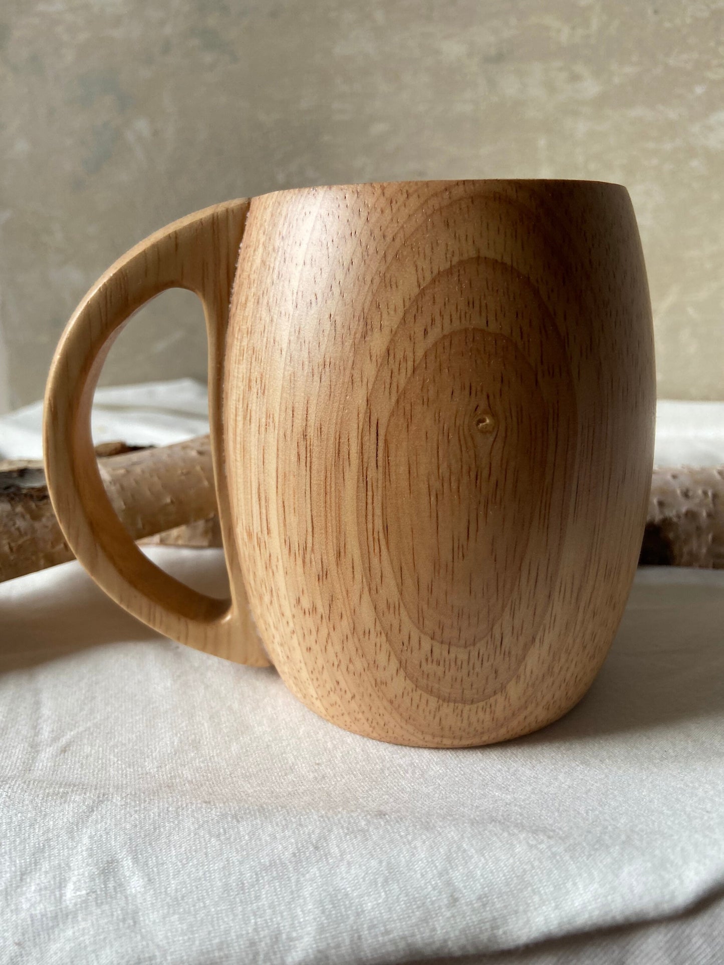 Birkenholz  Becher | Bierkrug | Wander Accsessoir | Hiking | Camping | Natur verbunden | Tasse | Kuksa | Geschenkidee | Trekking
