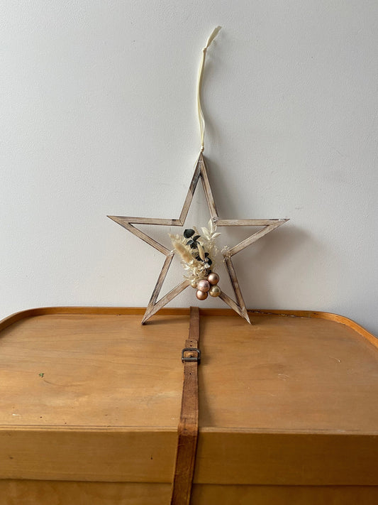 Weihnachtsstern | Stern aus Holz | Winterdekoration | Weihnachtsschmuck | Weihnachtsdekoration