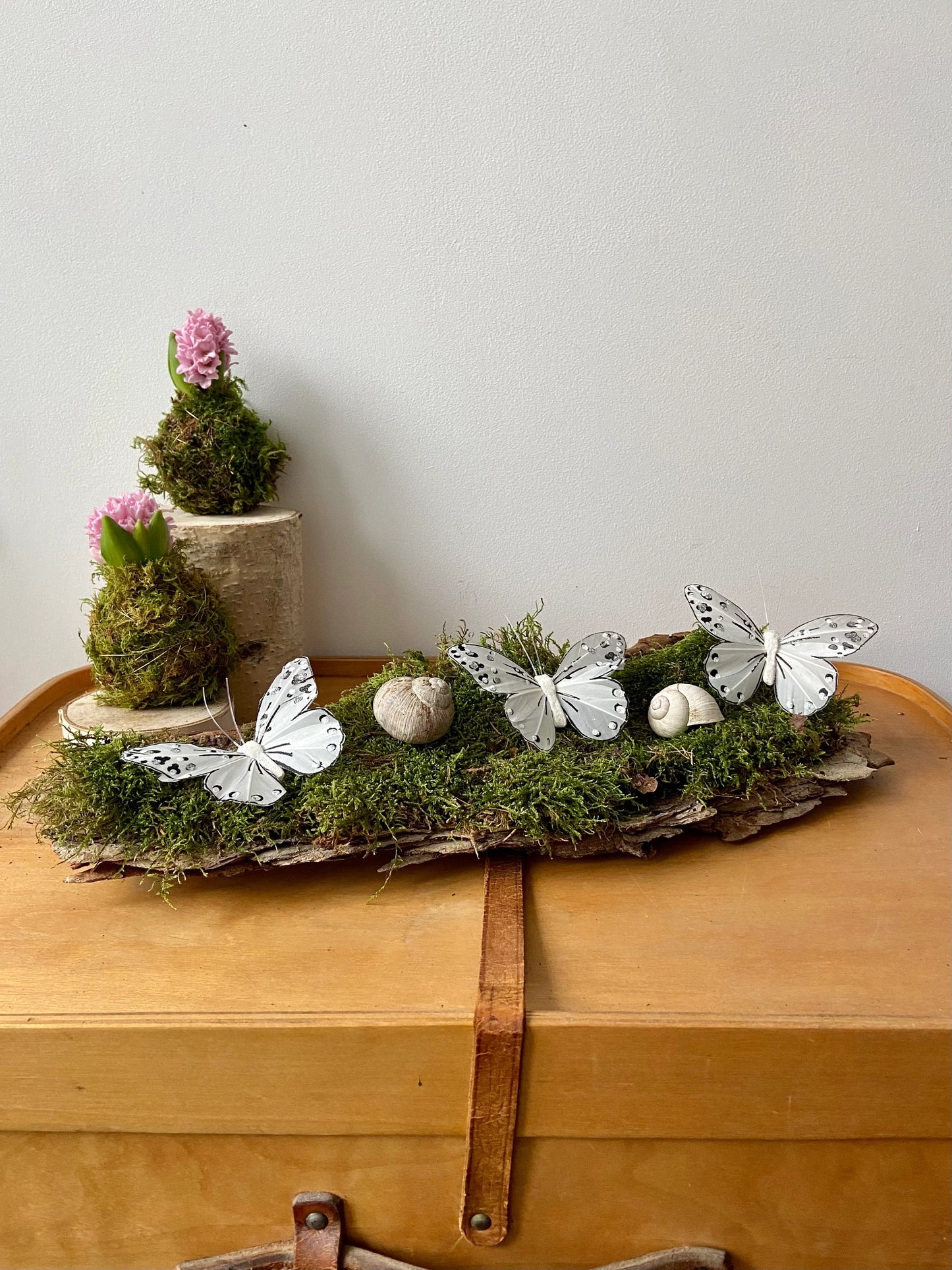 Schmetterling | Glitzer | Frühlingsdeko | Bastelmaterial |