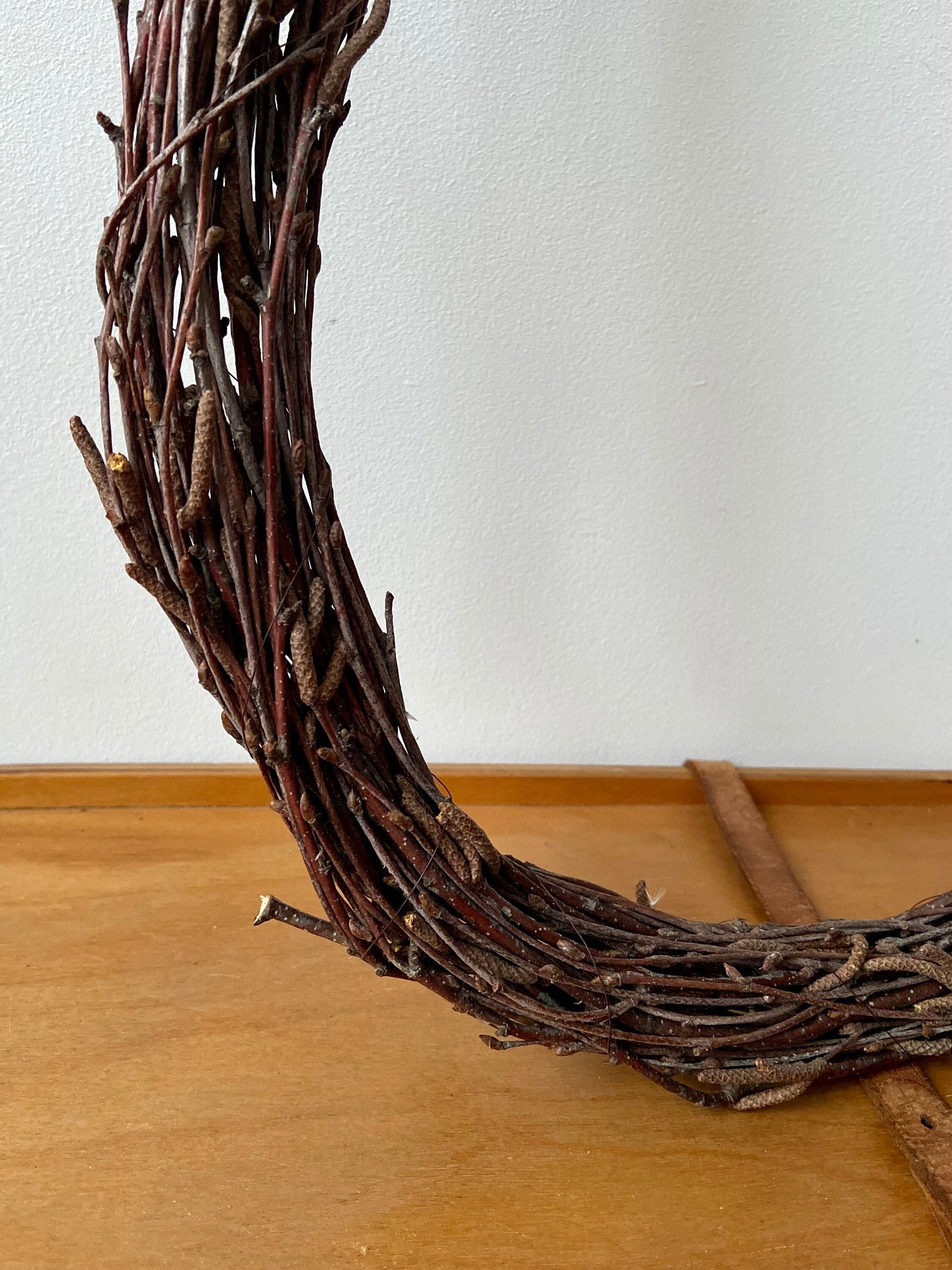 Birkenei | Ei aus Birkenzweigen | Osterei aus Birkenzweigen | Türdekoration | Osterdeko | Naturmaterial | Bastelmaterial