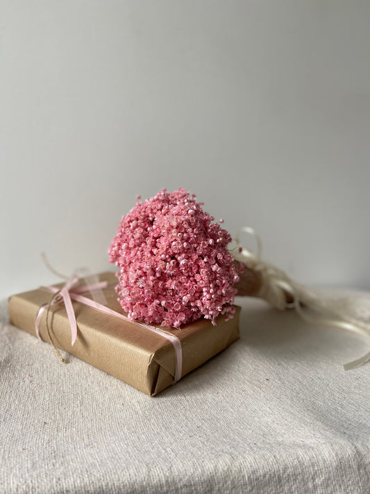 Trockenblumenstrauß | Glixia | babyrosa | zart