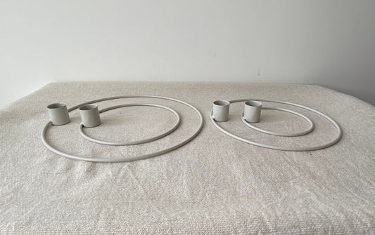 Kerzenhalter | Ringe | Adventskranz | Metallringe | Advent | stone| Skandinavisch | schlicht | Weihnachten | Minimalistisch | Wohndeko