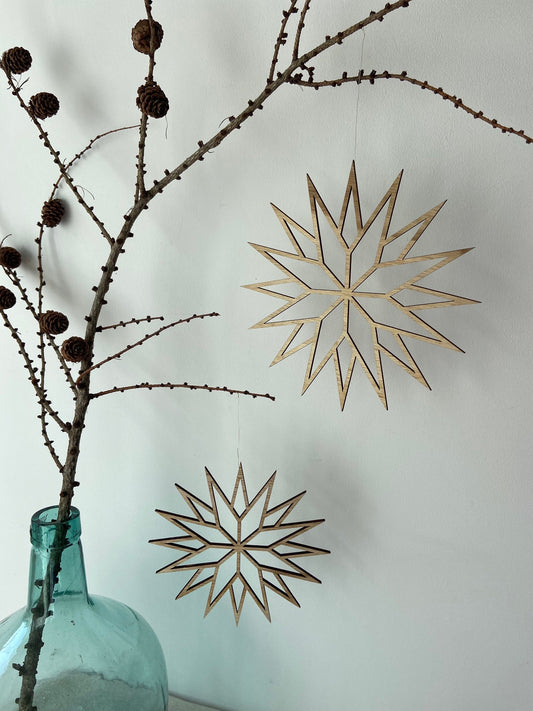 Stern | Weihnachtsstern | Holzstern | Weihnachten | Advent | Weihnachtsdeko | Deko | Fensterdeko | Anhänger | Adventsdeko