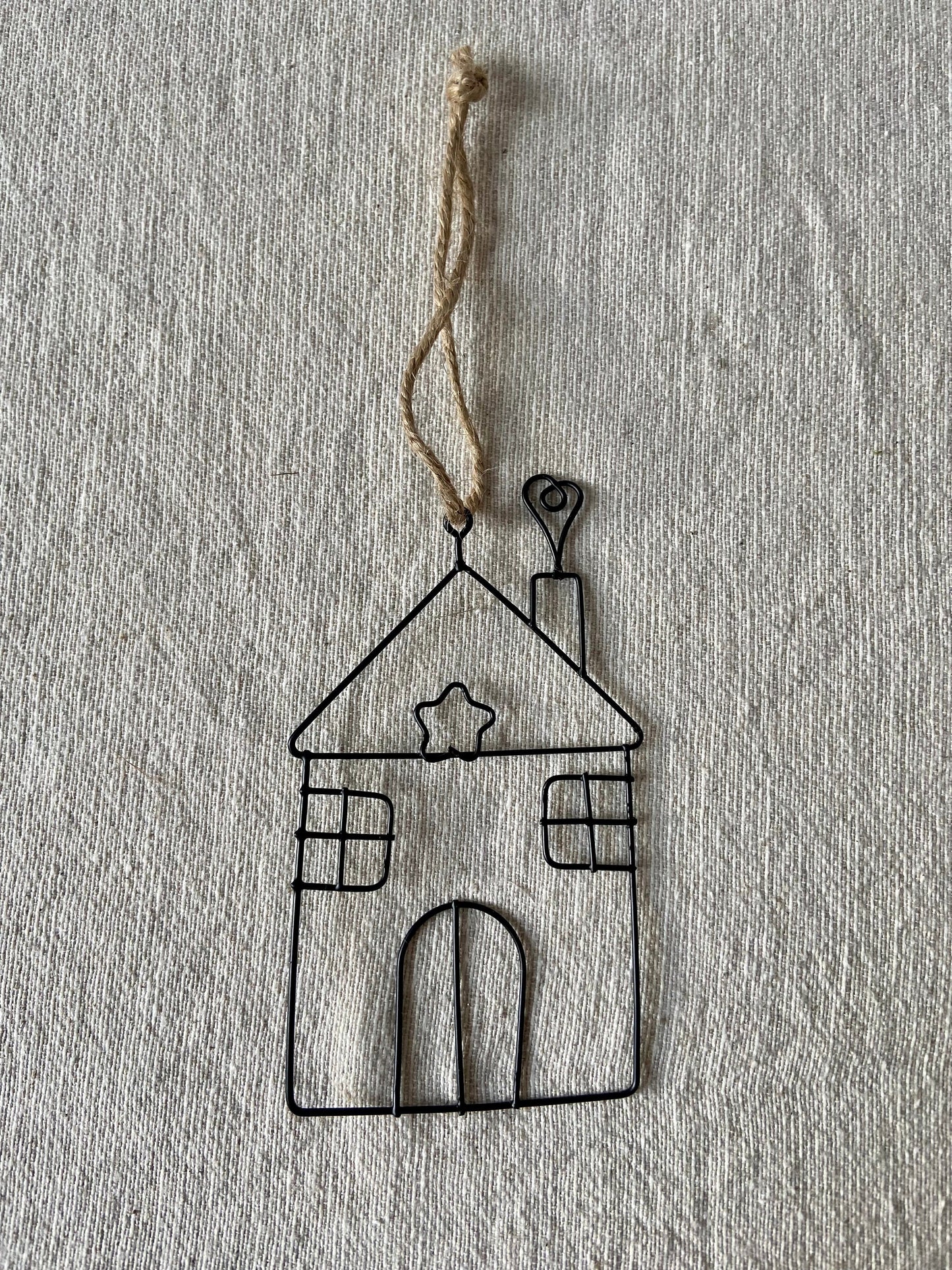 Haus | Weihnachtshaus | Metallhaus | Weihnachten | Advent | Weihnachtsdeko | Fensterdeko | Anhänger | Adventsdeko | Christbaumschmuck