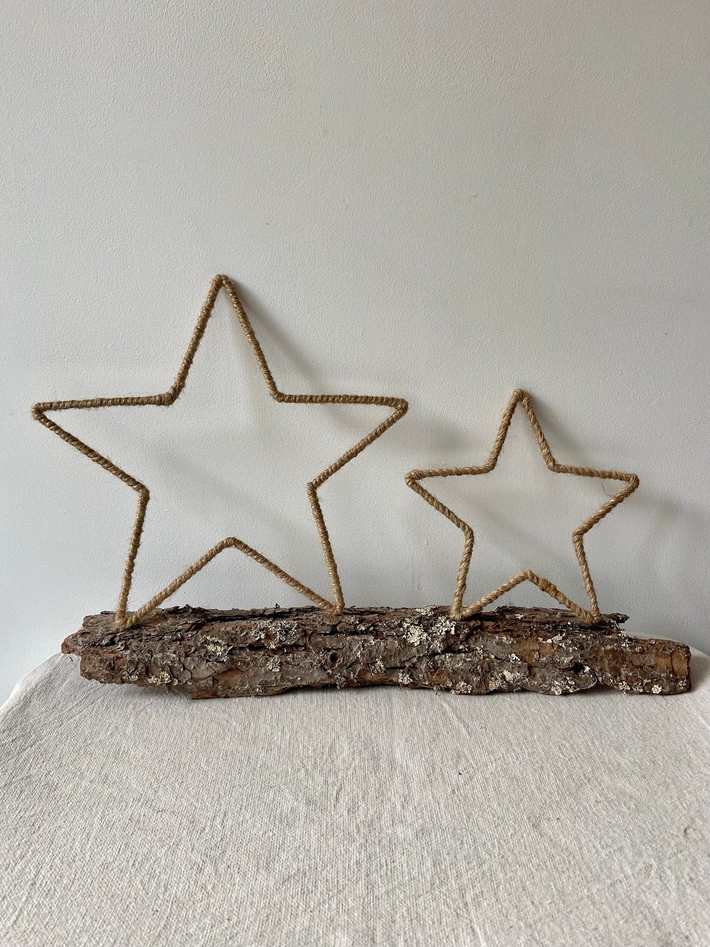 Stern | Weihnachtsstern | Jutestern| Weihnachten | Advent | Weihnachtsdeko | Deko | Fensterdeko | Anhänger | Adventsdeko