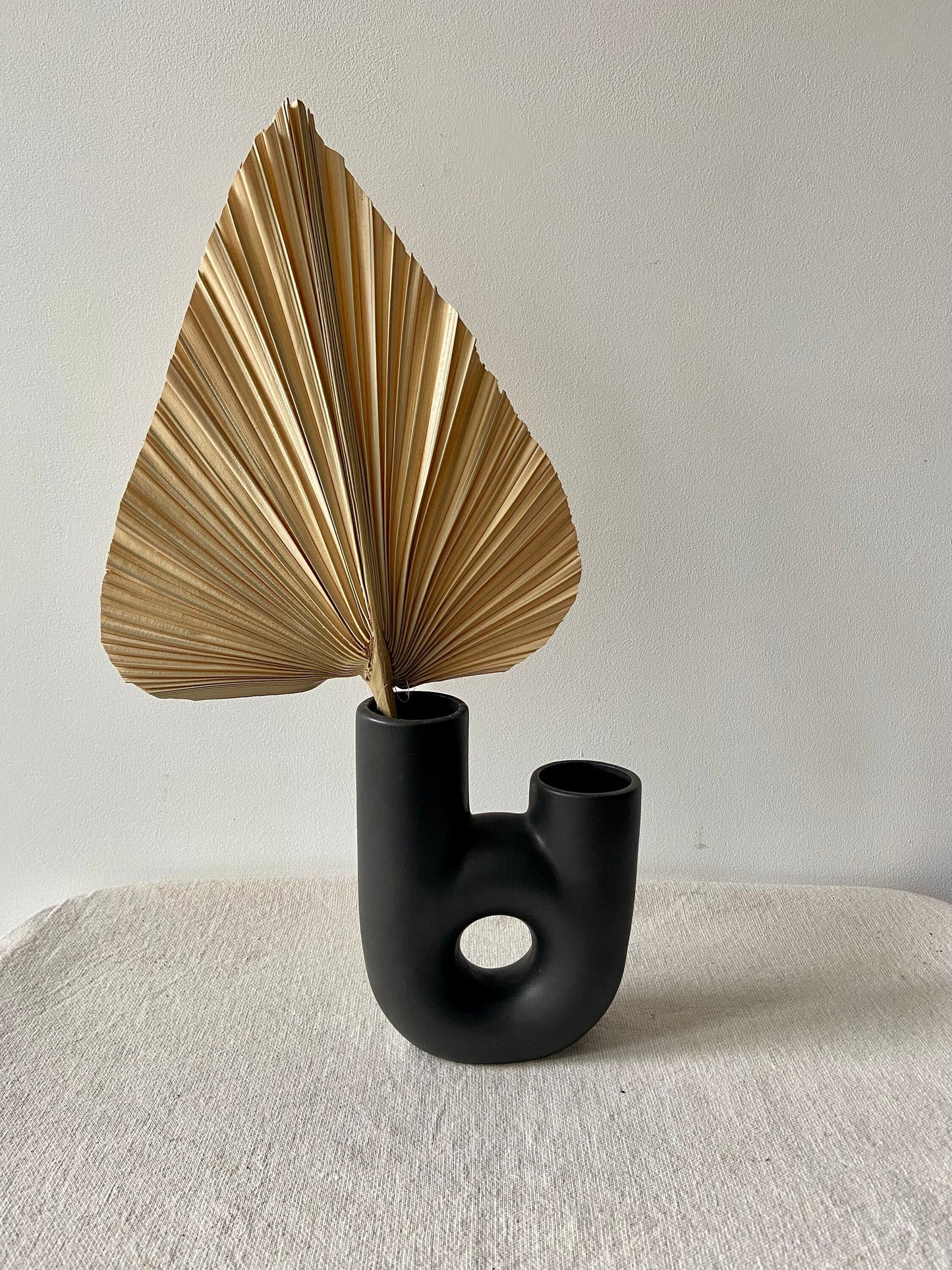 Palmblatt | Bambusblatt | Trockenblume | Creme | Zweige für die Vase | Blütenzweig | Advent | Winter | Dekoblatt | Natur