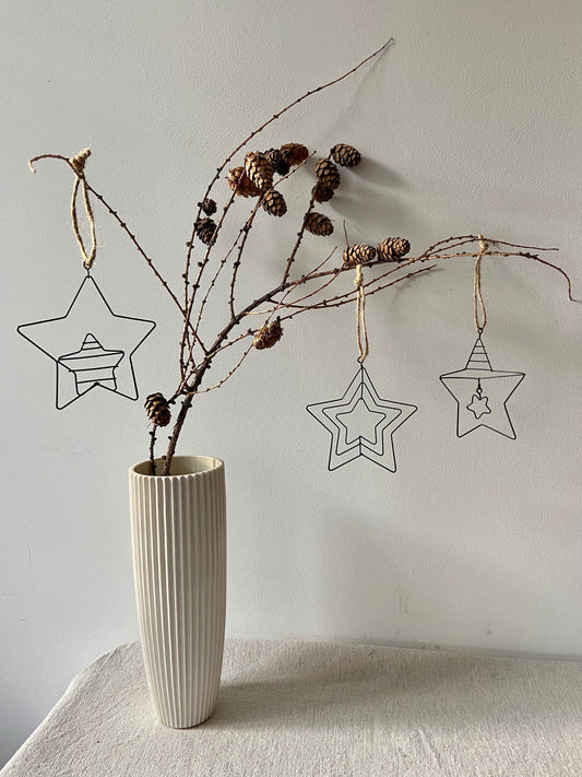 Stern | Weihnachtsstern | Metallstern | Weihnachten | Advent | Weihnachtsdeko | Fensterdeko | Anhänger | Adventsdeko | Christbaumschmuck