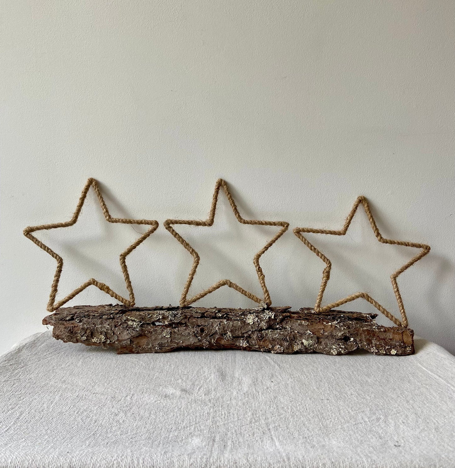 Stern | Weihnachtsstern | Jutestern| Weihnachten | Advent | Weihnachtsdeko | Deko | Fensterdeko | Anhänger | Adventsdeko