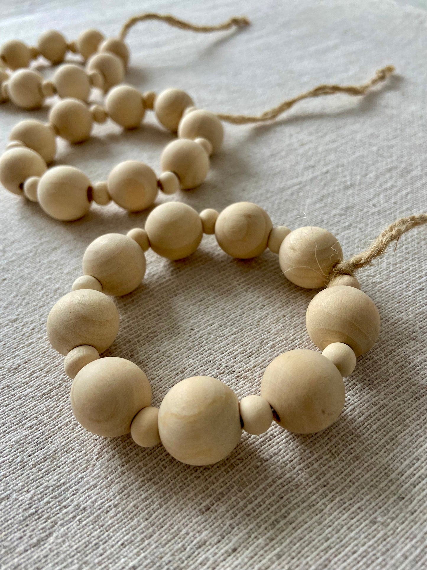 Holzperlen Ringe Baumschmuck | Weihnachtsschmuck | Holperle | Weihnachten | Advent | Weihnachtsdeko | Adventsdeko | Christbaumschmuck