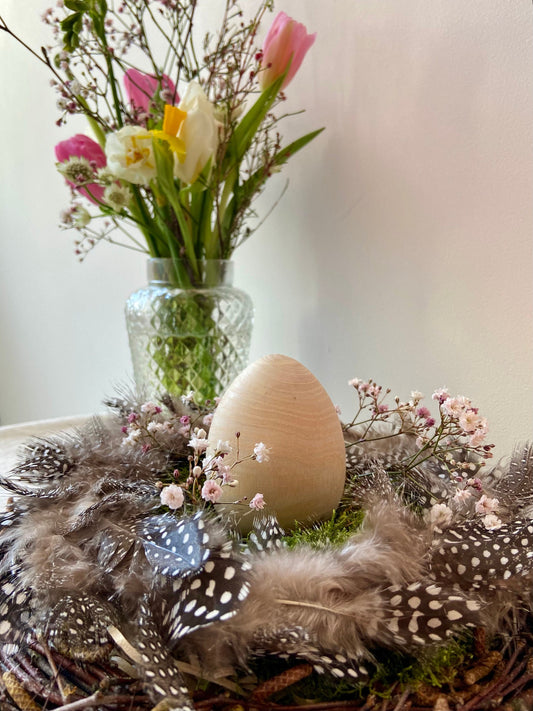 Holzei | natur | Osterei | Holz | Frühling | Frühlingsdeko | Osterdeko | Ostern | Ei | Osterhase