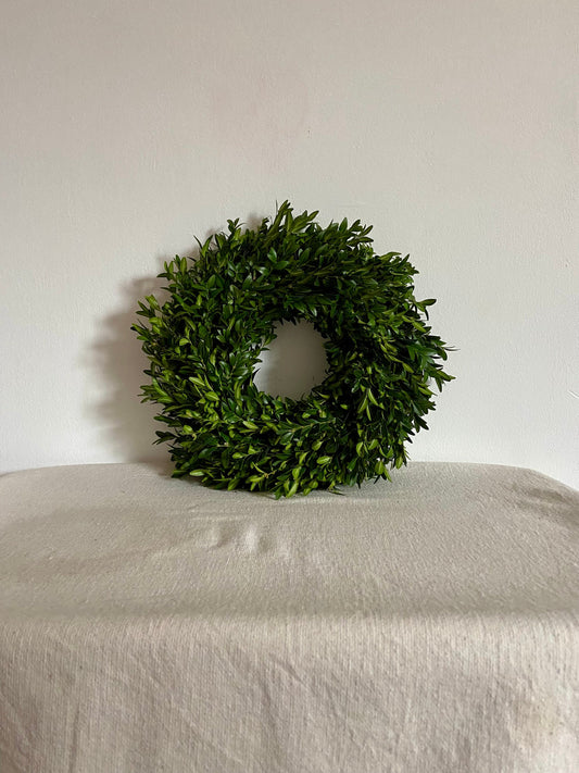Buxkranz | Kranz | Buchs | Deko | Bastelvorlage | Kranzunterlage | Ostern | Frühling | Türkranz | Advent | Weihnachten | Rund | Grün