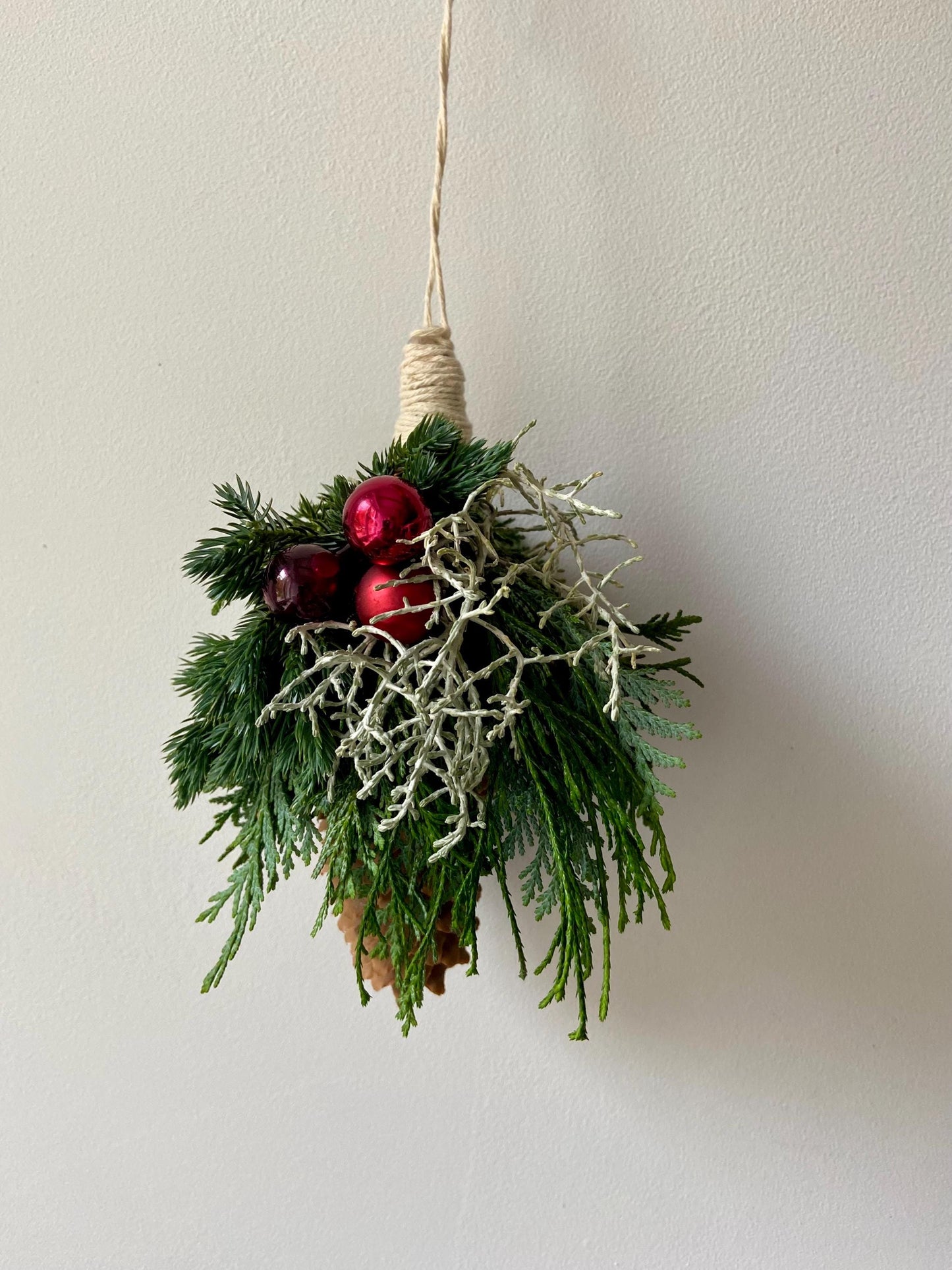 Weihnachtszapfen | Baumanhänger | Weihnachten | Herbst | Advent | Baumschmuck | Christbaum | Fensterdeko | Kugeln | fisches Grün